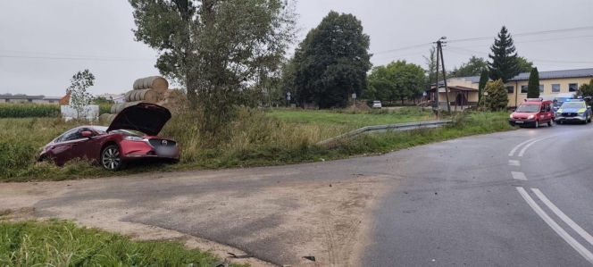 Pijany za kółkiem doprowadził w Żelaźnie do wypadku. Miał 2,7 promila!