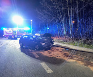 Wieczorny wypadek sparaliżował ruch w Łaziskach Górnych