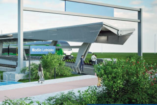 Skanska najbliżej kontraktu na kolej do lotniska w Modlinie. Projekt czeka na umowę i finansowanie
