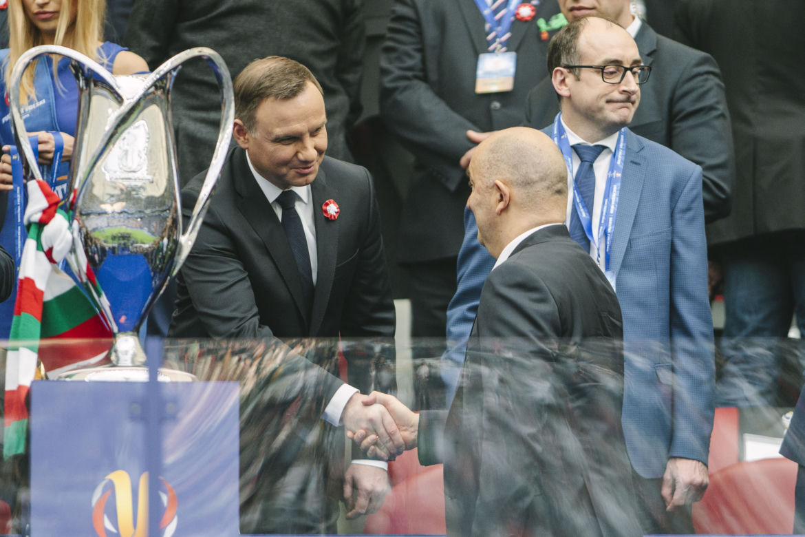 Andrzej Duda pogratulował Robertowi Lewandowskiemu