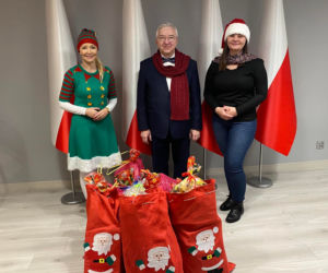 Mikołaj w domach mieszkańców Starachowic, w szkołach i przedszkolach