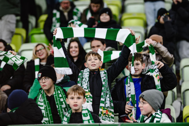 Lechia Gdańsk - Górnik Zabrze, zdjęcia kibiców i zawodników z meczu 18, kolejki PKO BP Ekstraklasy