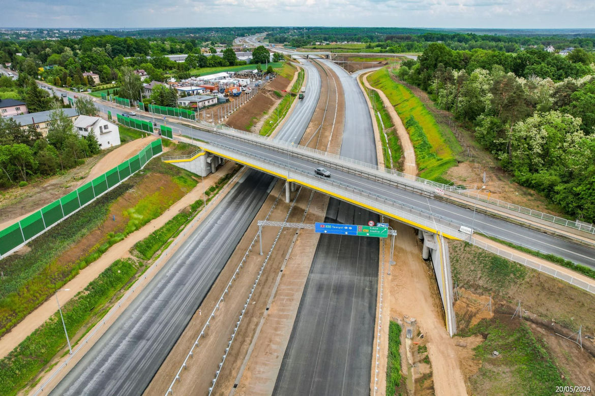 Tak wygląda plac budowy autostrady A2 od węzła Siedlce Zachód do węzła Siedlce Południe 