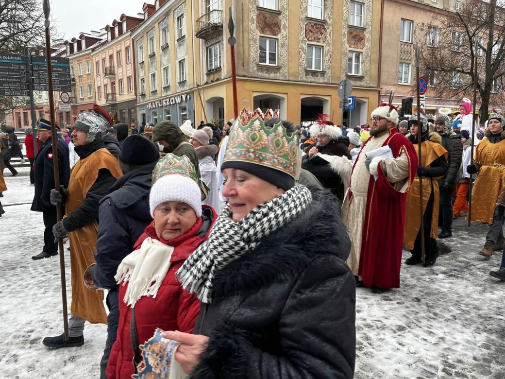 Orszak Trzech Króli 2025 na ulicach Białegostoku