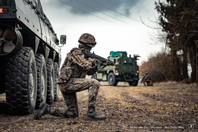 18. Brygada Zmotoryzowana w budowie. Kiedy osiągnie pełną gotowość i jaki sprzęt otrzyma?