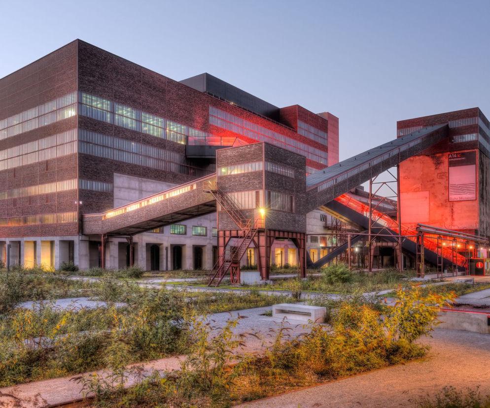 Wystawa „Der geteilte Himmel” w Muzeum Ruhry w kompleksie  Zollverein