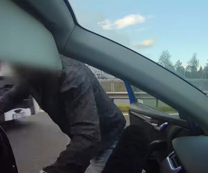 Bił kobietę na autostradzie, bo jechała zgodnie z przepisami! Wszystko nagrała jej 8-letnia córka