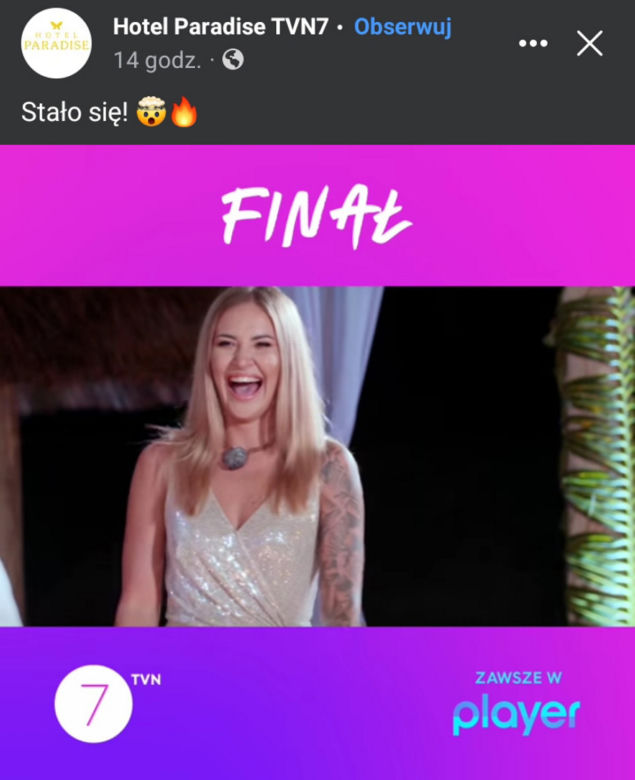 Finał "Hotel Paradise 4” Sara rzuciła kulą i wygrała duże pieniądze