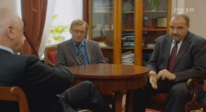 RANCZO 7 sezon odc. 90. Czerepach (Artur Barciś), senator Kozioł (Cezary Żak)
