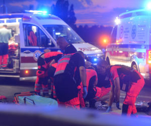 Wypadek na Moście Łazienkowskim