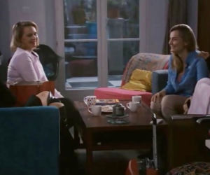 Przyjaciółki odcinek 107, Inga (Małgorzata Socha), Patrycja (Joanna Liszowska), Anka (Magdalena Stużyńska), Zuza (Anita Sokołowska)