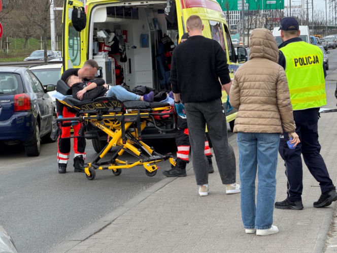 Kierowca "innowacyjnej taksówki" potrącił mężczyznę i uciekł