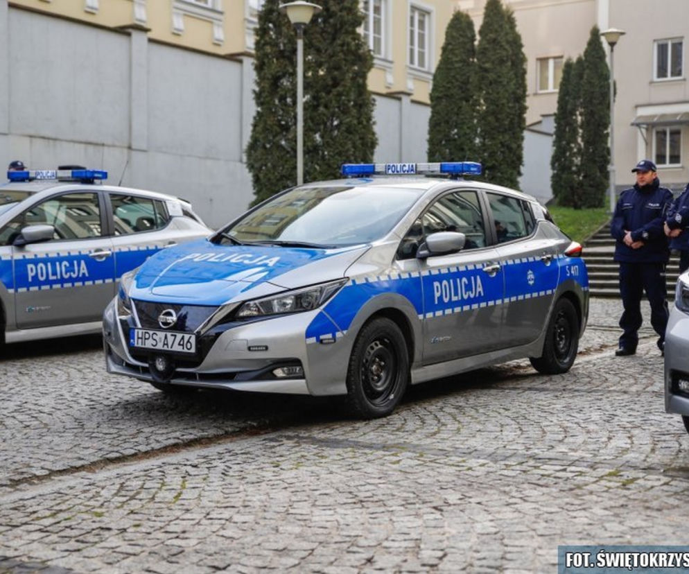 Kielecka policja odebrała 4 elektryczne radiowozy