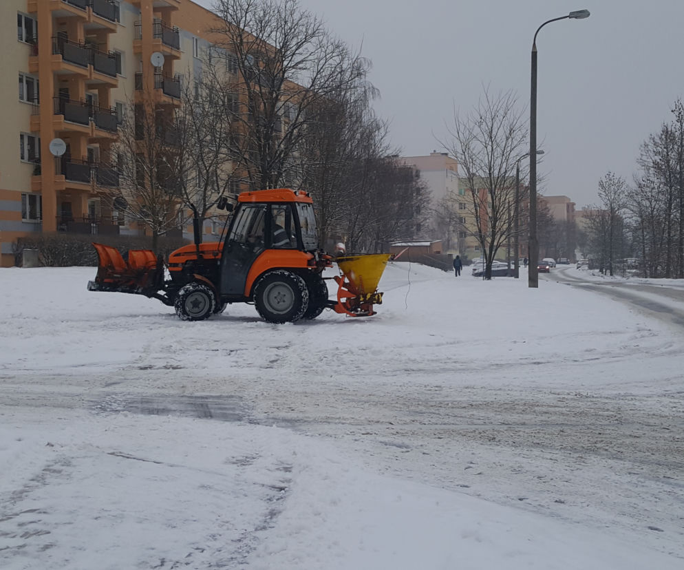 W Bydgoszczy znów prószy śnieg