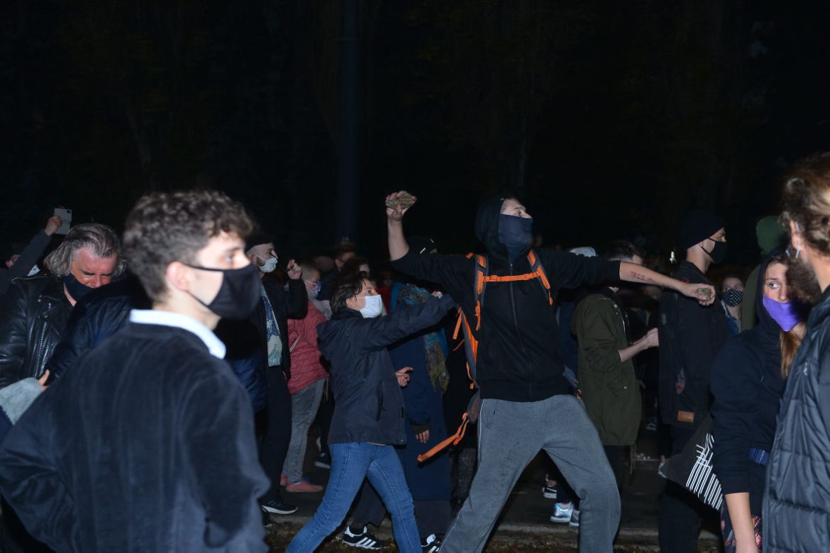 Protest kobiet przeciwko wyrokowi Trybunału Konstysucyjnego w sprawie zakazu aborcji