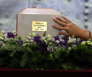 Pogrzeb Romana Kłosowskiego na Powązkach Wojskowych