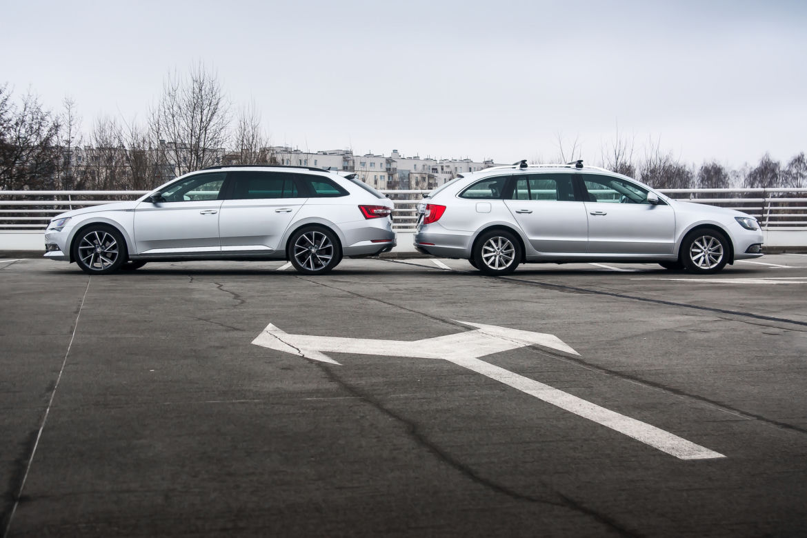 Skoda Superb Combi 2.0 TDI: dwie generacji dużego kombi segmentu D