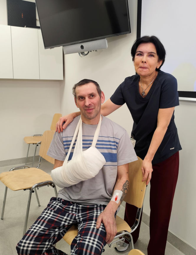 Wojciech Różycki stracił dłoń