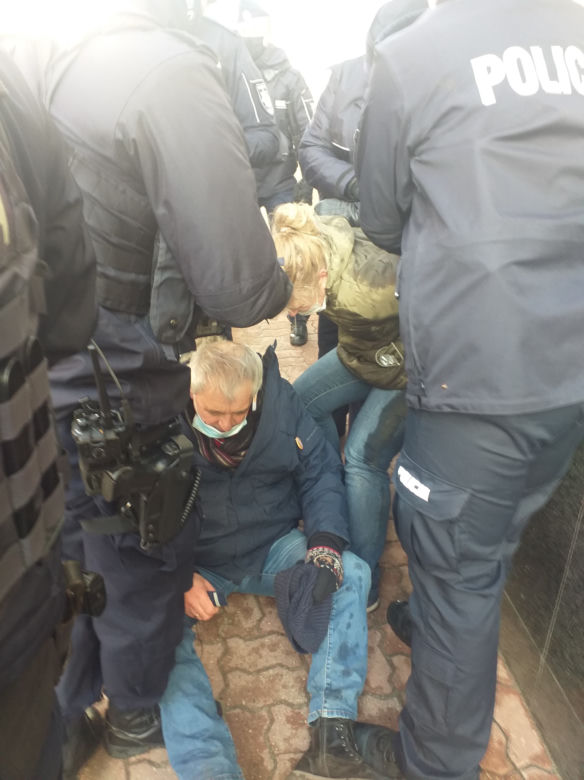 Bydgoszcz: Wielka awantura podczas wystąpienia Andrzeja Dudy