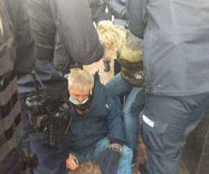 Bydgoszcz: Wielka awantura podczas wystąpienia Andrzeja Dudy