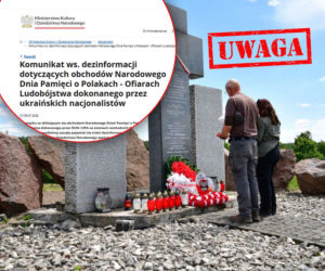 Manipulacje wokół zbrodni wołyńskiej. Rząd wydał pilny apel do Polaków 