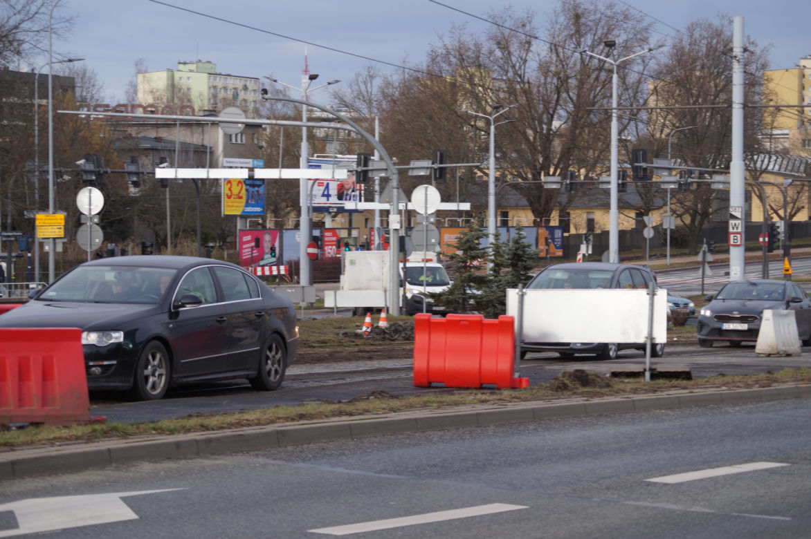 Auta jeżdżą jak tramwaje! Tak wyglądają zmiany na moście Pomorskim w Bydgoszczy