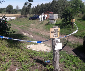 Zwłoki na budowie we wsi Dębczyno pod Białogardem