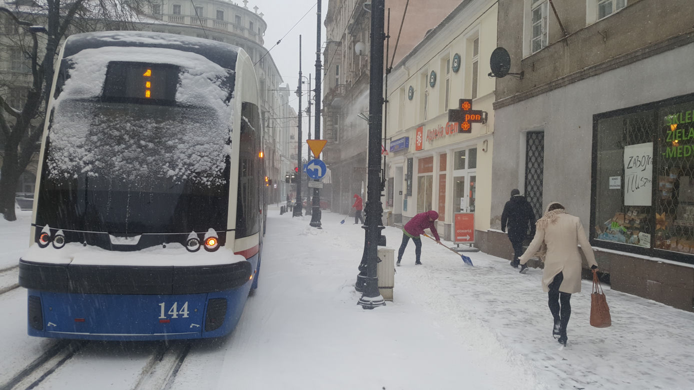 Fatalne warunki na drogach w Bydgoszczy