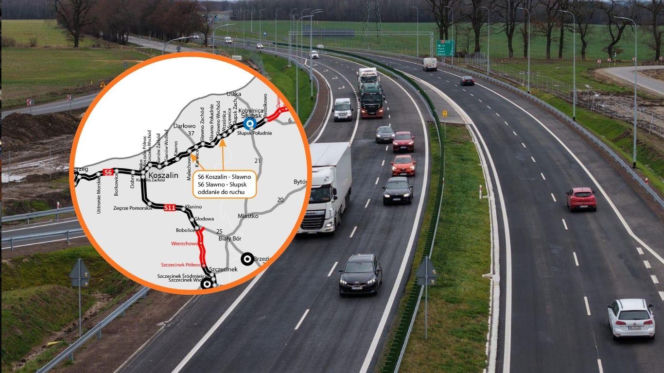S6 od Koszalina do Słupska otwarta! Nowa trasa ekspresowa połączyła województwa