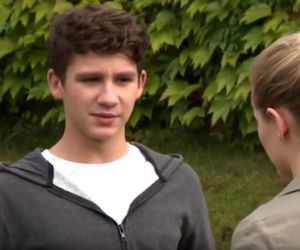 M jak miłość, Mateusz (Krystian Domagała), Justyna (Olga Kalicka)