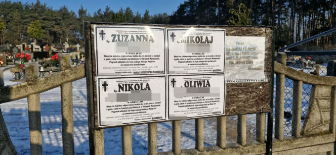 Pogrzeb Zuzanny i trójki jej dzieci
