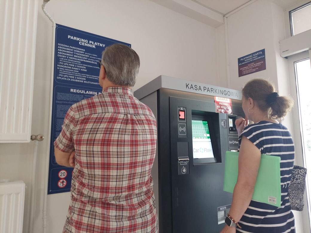 Szpital "papieski" ma nowy system parkingowy