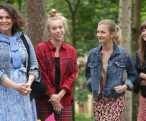 M jak miłość odc. 1533. Marysia (Małgorzata Pieńkowska), Lilka (Monika Mielnicka), Ala (Alicja Ostolska), Ewka (Jowita Chwałek)