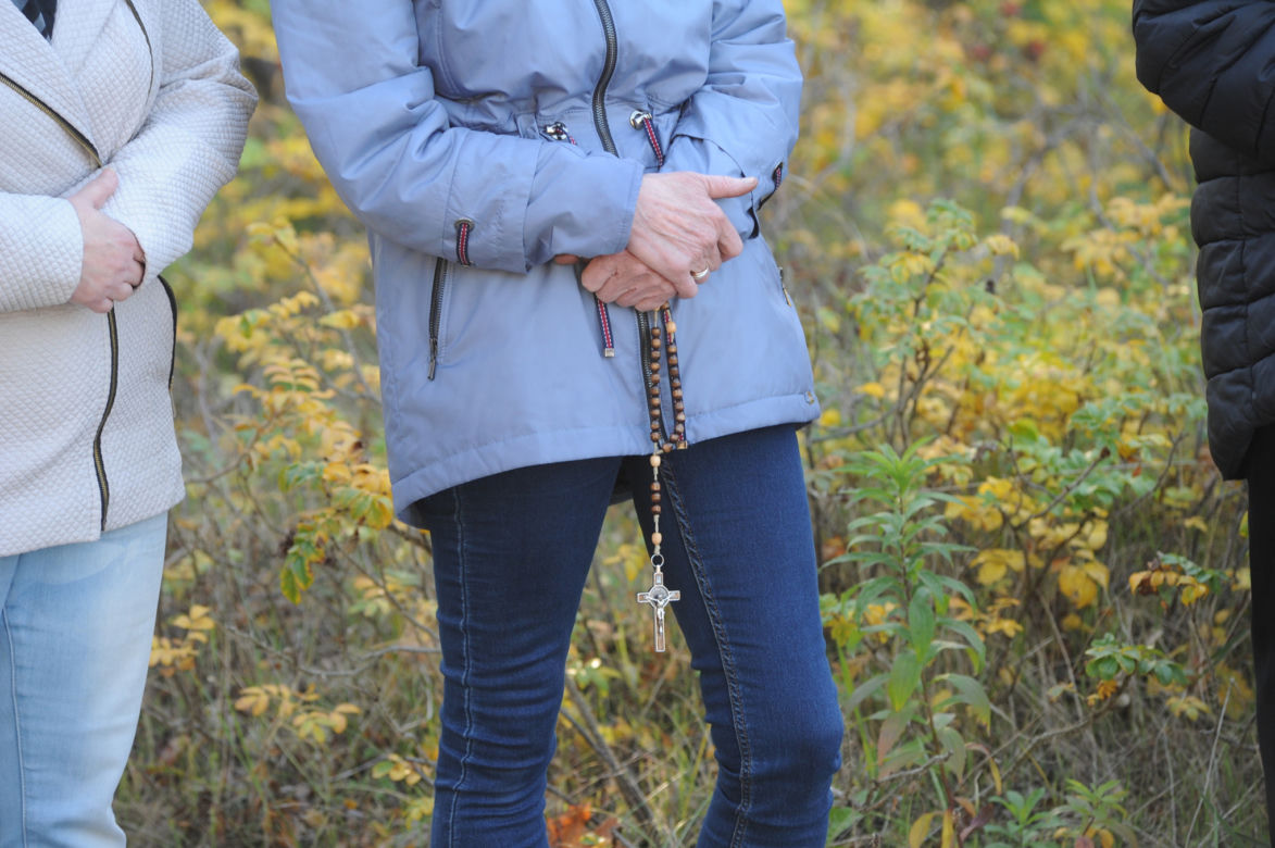 Różaniec na granicach. Modlili się w intencji Polski