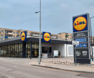 Nowy Lidl w Białymstoku na Wysokim Stoczku - ul. Antoniuk Fabryczny