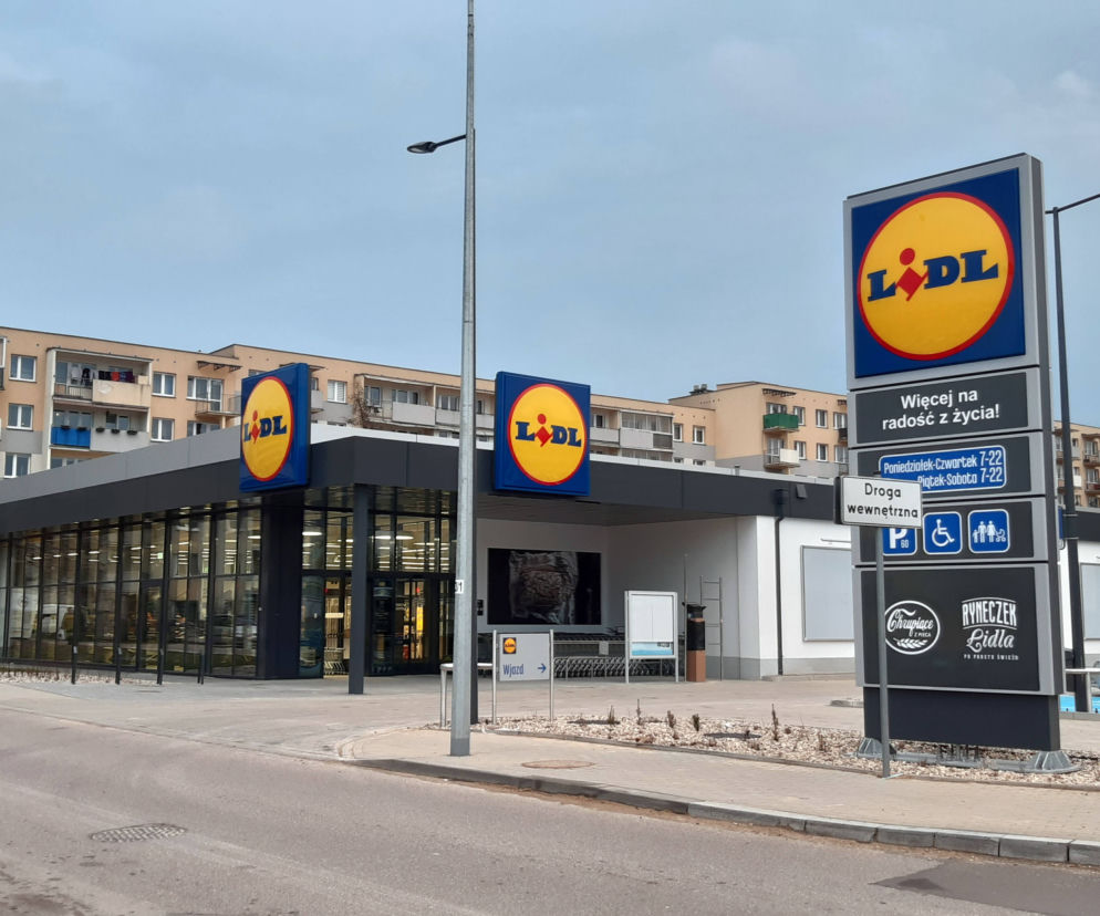 Nowy Lidl w Białymstoku na Wysokim Stoczku - ul. Antoniuk Fabryczny