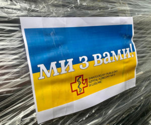 Z SPSK4 wyjechał tir medyczny do szpitala w Równem
