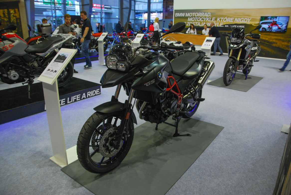 Motocykle BMW na Targach Poznań Motor Show 2017