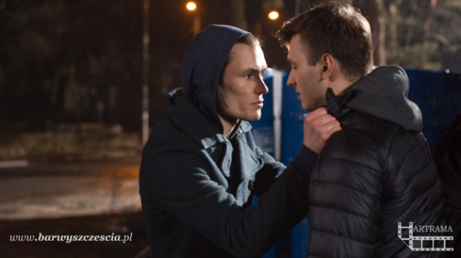 Barwy szczęścia odc. 1292. Bartek (Bartosz Gelner), Marcin (Rafał Majewski)