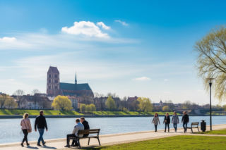 Przedsmak wiosny w Bydgoszczy. Czy to już koniec zimowych kaprysów?