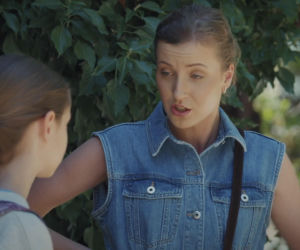 M jak miłość, odcinek 1894. Natalka (Dominika Suchecka), Hania (Wiktoria Basik)