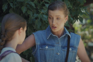 M jak miłość, odcinek 1894. Natalka (Dominika Suchecka), Hania (Wiktoria Basik)