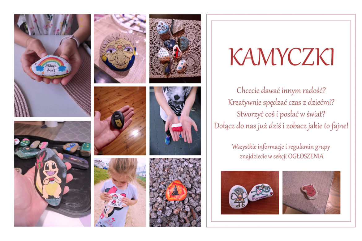 Wędrujące kamyki.