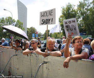 Protest Obywateli RP przed Sejmem