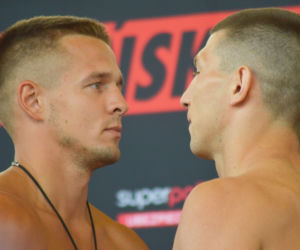 KnockOut Boxing Night 7 - Rzeszów (ważenie) - Ivan Murashkin vs Mateusz Tryc