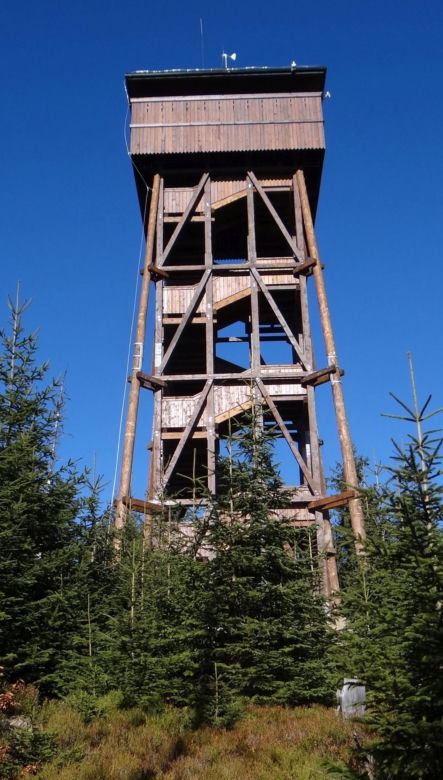 Wieża widokowa na Gorcu