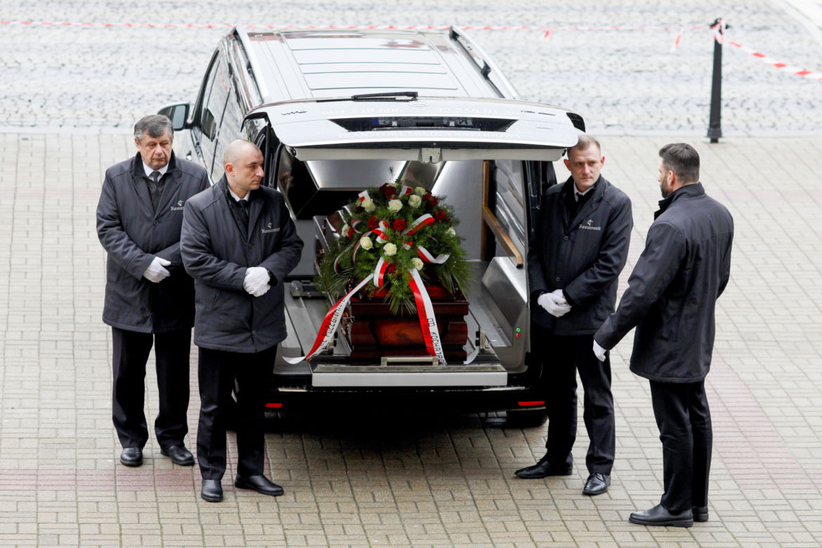 Pogrzeb Marka Plury w Katowicach