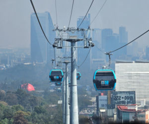 Koleje linowe nad miastami