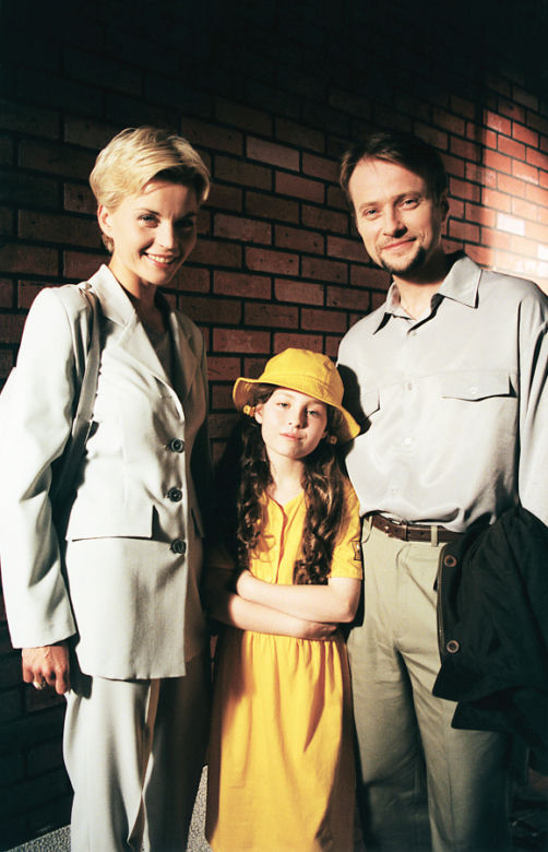 Sara Müldner (Julka Burska w Na dobre i na złe), Małgorzata Foremniak (Zosia w Na dobre i na złe), Artur Żmijewski (Kuba w Na dobre i na złe)