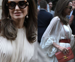 Angelina Jolie bez stanika